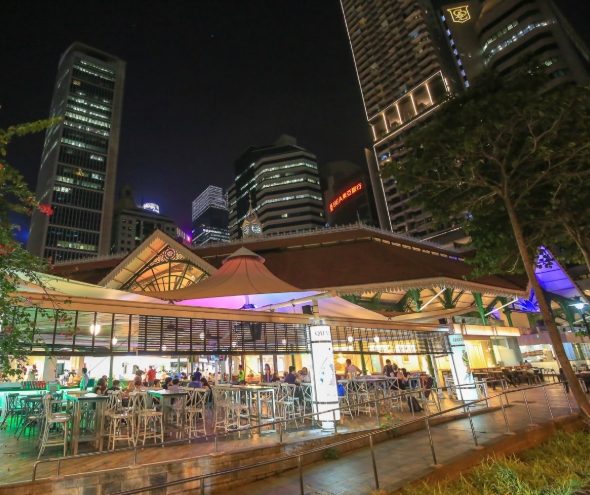 新加坡老巴剎交通